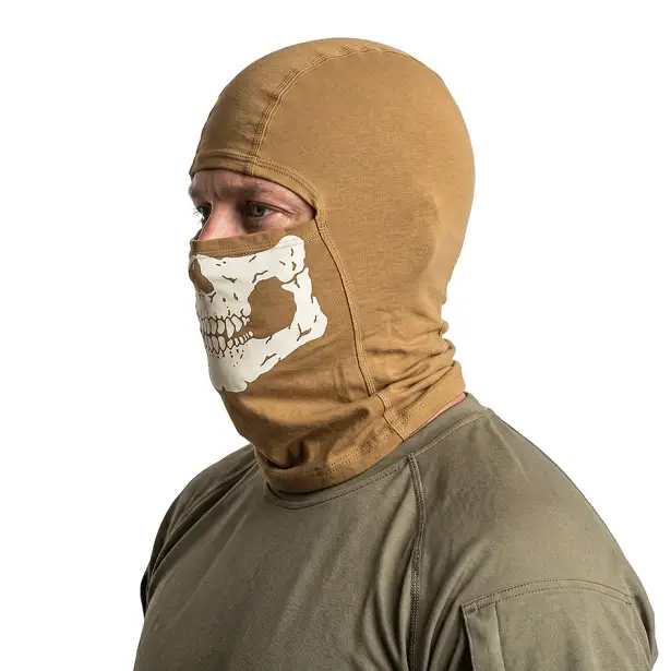 2 - Балаклава тактична Sniper Череп. Койот