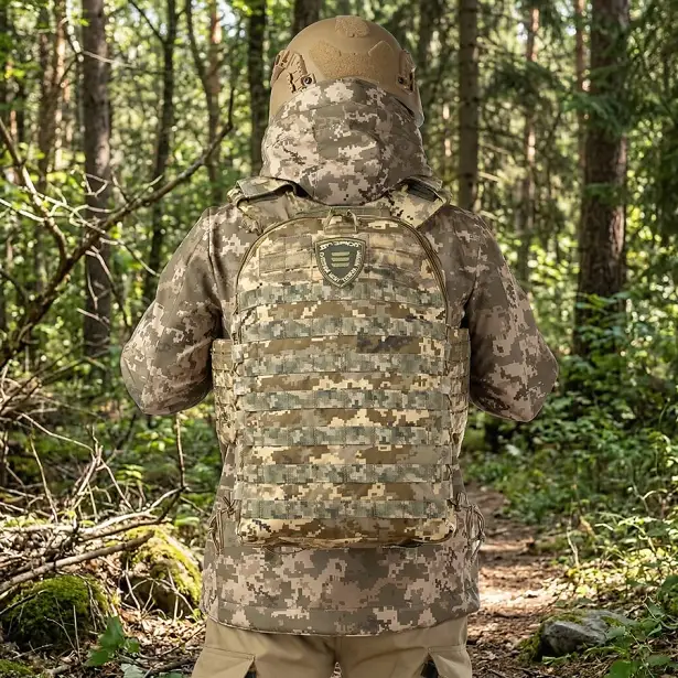 9 - Тактичний рюкзак на 10л. Cordura 1000D. Піксель