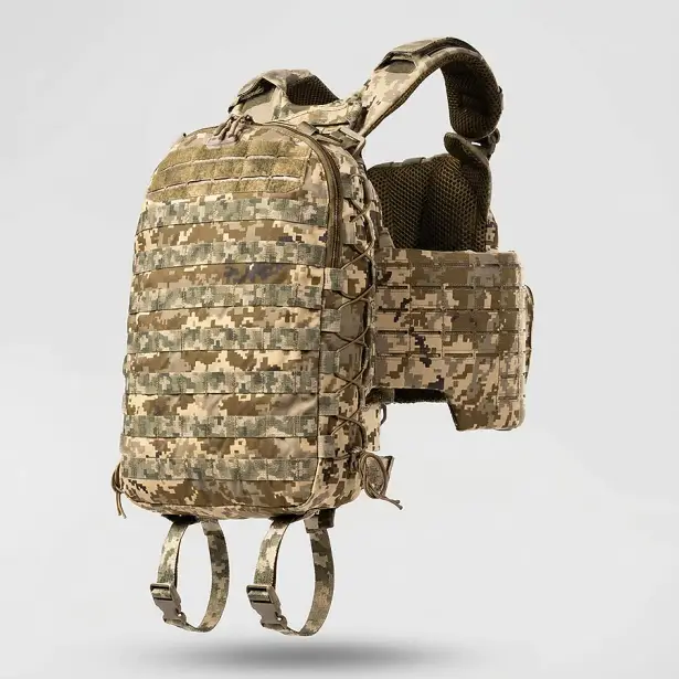 4 - Тактичний рюкзак на 10л. Cordura 1000D. Піксель