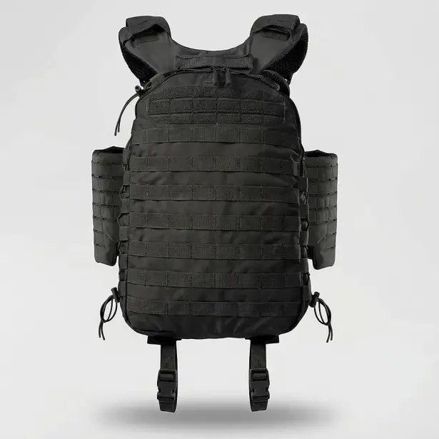 5 - Тактичний рюкзак на 10л. Cordura 1000D. Чорний