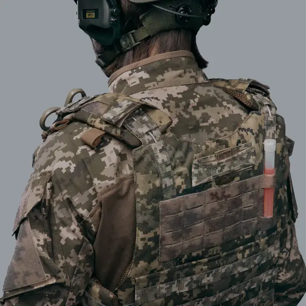 6 - Плитоноска VEPR, збільшена площа захисту. (аналог IOTV G4) Molle. Колір Піксель. Розмір L