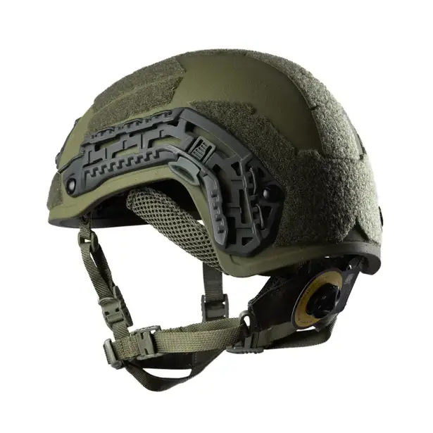 7 - Полегшений тактичний шолом Combatant SuperLITEweight 1.1 kg. Балістичний (NIJ IIIA). Олива. Розмір L