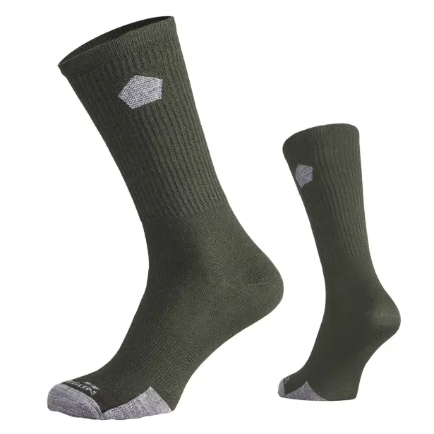 1 - Шкарпетки антибактеріальні Pentagon Alpine Merino Light. Олива