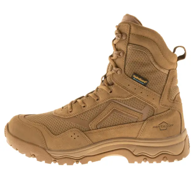 4 - Тактичні черевики Pentagon Scorpion V2 Suede 8. Койот