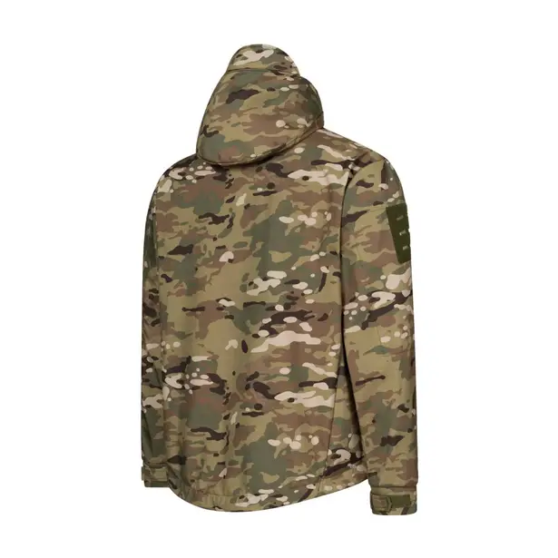 2 - Куртка тактична Soft Shell. Мультикам