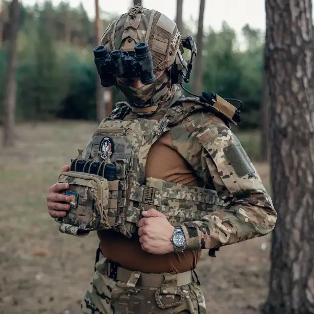 3 - Утилітарний Адмін-підсумок під 3 АК/AR Піксель MOLLE