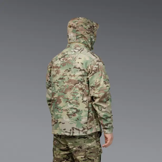 5 - Куртка тактична SoftShell APEX Shield Storm. Осінь-Весна Мультикам. Розмір S