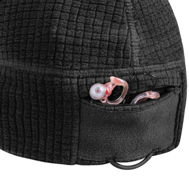 5 - Шапка-підшоломник флісова Helikon RANGE Beanie. Чорний