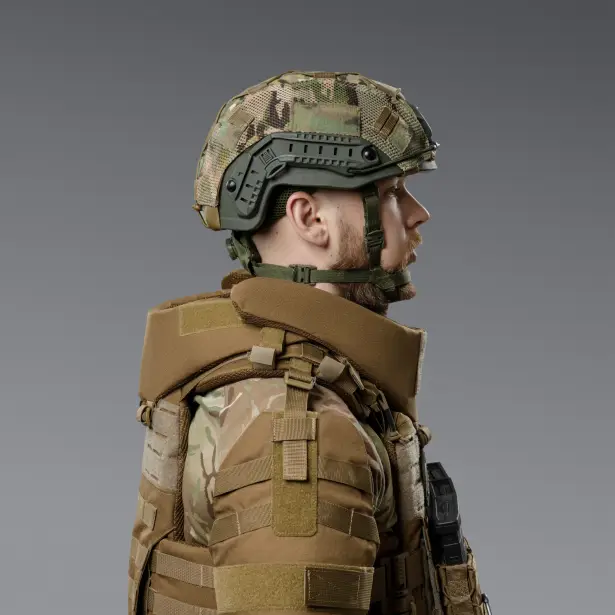 7 - Балістичний захист плечей 2-го класу захисту. CORDURA 1000D. Койот
