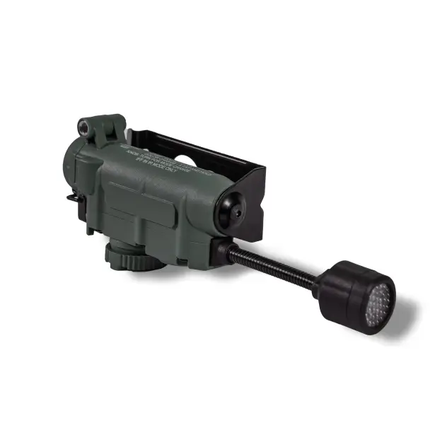 2 - Ліхтар тактичний на шолом Sidewinder MPLS 5LED з IFF (свій-чужий) маяком. Олива