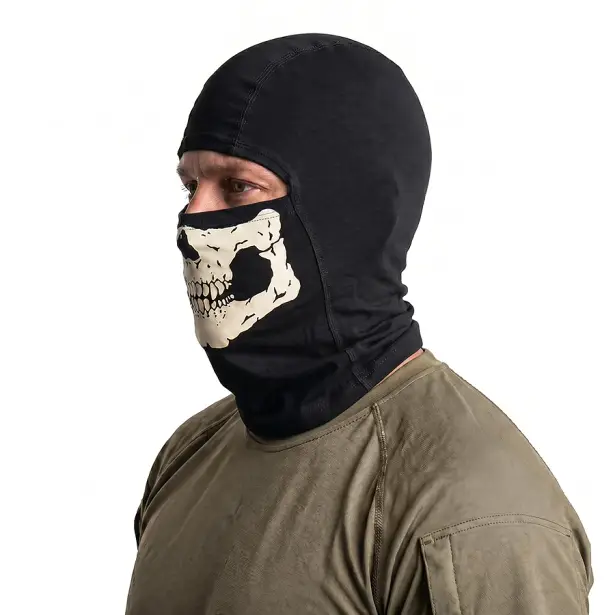 3 - Балаклава тактична Sniper Череп. Чорний