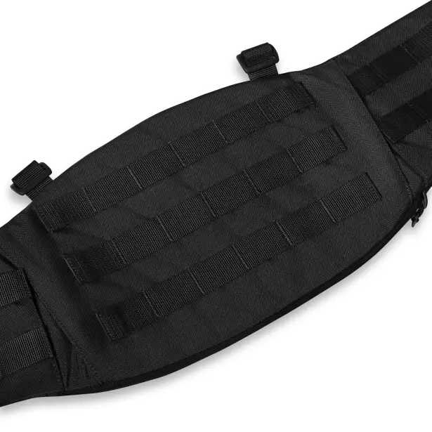5 - Тактичний розвантажувальний пояс РПС 1 класу захисту, Cordura 1000D. Чорний. S/M
