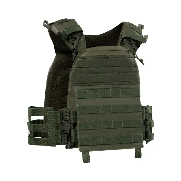 2 - Плитоноска TUR PRO Скелетон з системою швидкого скидання. Molle. Колір Олива.