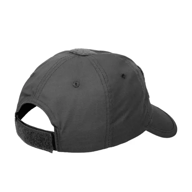 5 - Тактическая кепка Helikon PolyCotton Ripstop складная. Черный