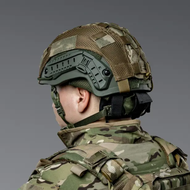 3 - Балістичний захист потилиці 1-го класу захисту. CORDURA 1000D. Чорний