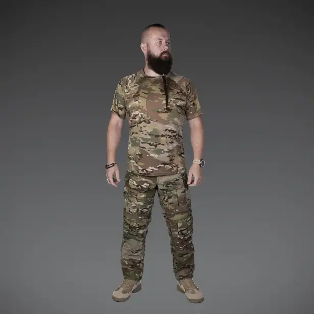 7 - Тактичні штани без наколінників SPECPROM G3 Combat Pants. Колір Мультикам