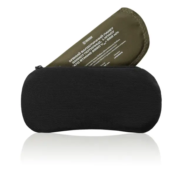 6 - Балістичний захист потилиці 1-го класу захисту. CORDURA 1000D. Чорний