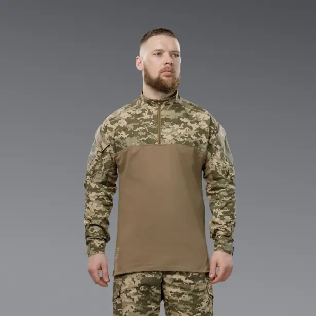 4 - Убакс BattleSkin Regular. Тактична сорочка. Піксель. Розмір: L