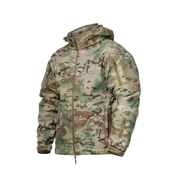 1 - Куртка тактична SoftShell APEX Shield Storm. Осінь-Весна Мультикам. Розмір S