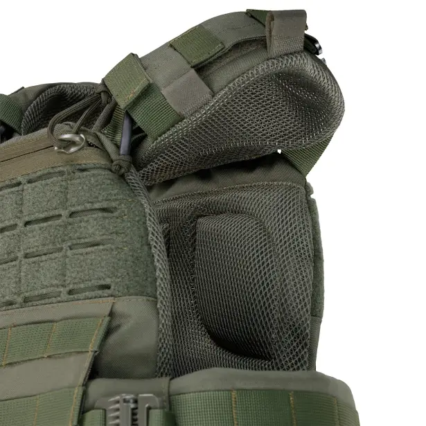 4 - Плитоноска TUR PRO Gen 2, система швидкого скидання. Molle. Колір Олива. Розмір M.