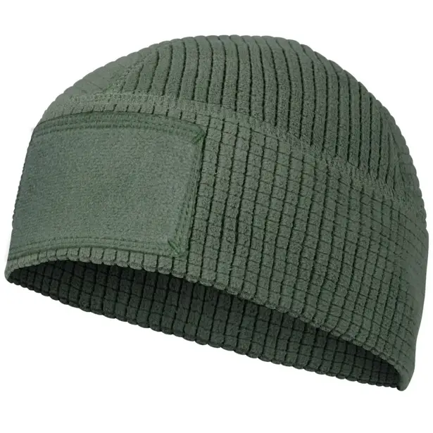1 - Шапка-підшоломник флісова Helikon RANGE Beanie. Олива