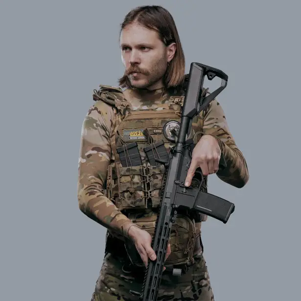 8 - Рашгард, колір Мультикам, поліестер. Розмір M