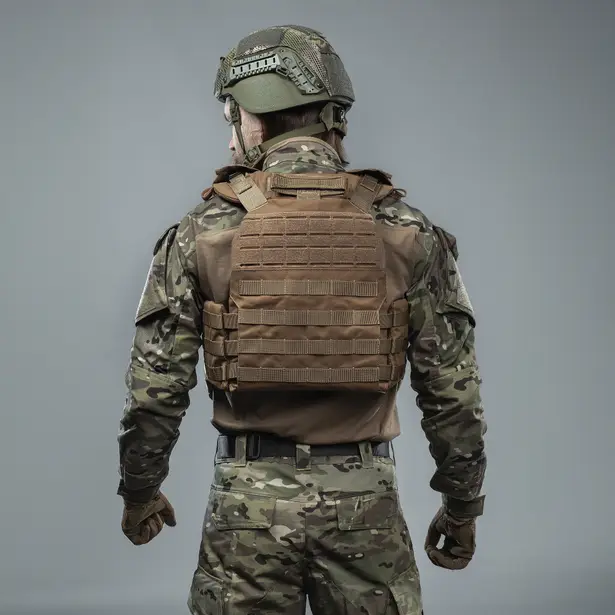 4 - Плитоноска TUR PRO Gen 2, система швидкого скидання. Molle. Колір Койот. Розмір XL.
