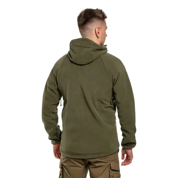 9 - Флісова куртка-кофта Helikon Patriot Mk2 Hybrid. Олива