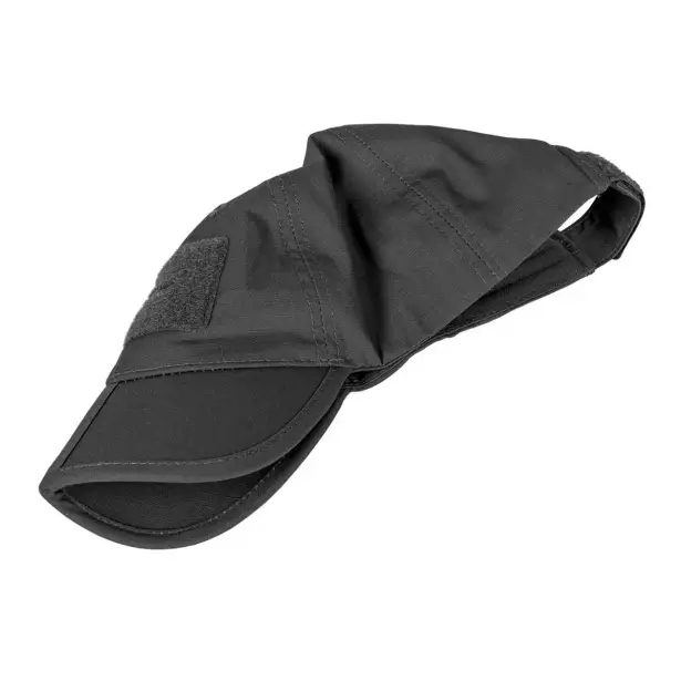 3 - Тактическая кепка Helikon PolyCotton Ripstop складная. Черный