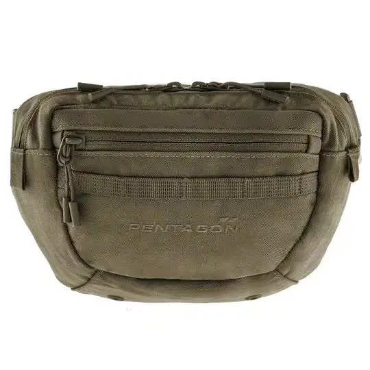3 - Сумка на пояс Pentagon Tactical Modular Fanny Pack, Олива