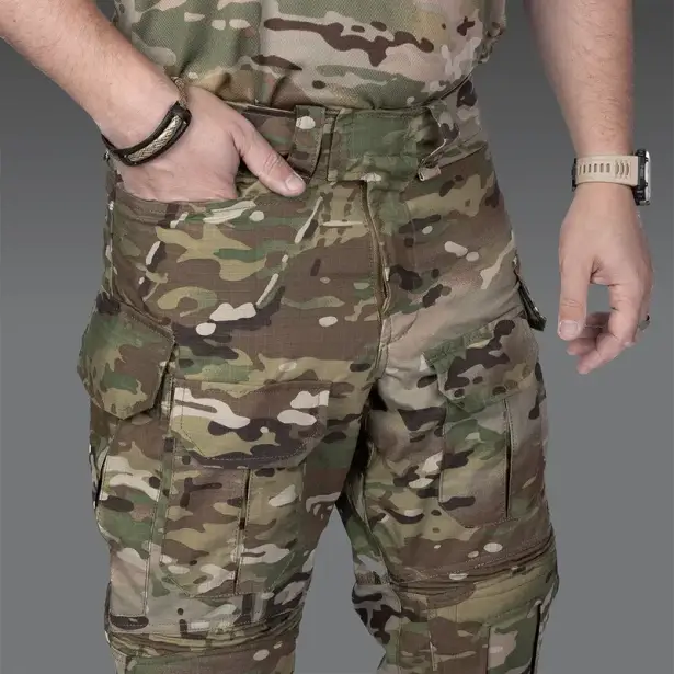 2 - Тактичні штани без наколінників SPECPROM G3 Combat Pants. Колір Мультикам