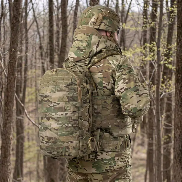11 - Тактичний рюкзак на 10л. Cordura 1000D. Мультикам