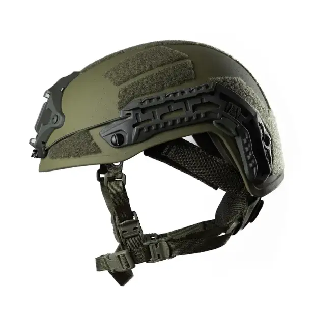 6 - Полегшений тактичний шолом Combatant SuperLITEweight 1.1 kg. Балістичний (NIJ IIIA). Олива. Розмір L