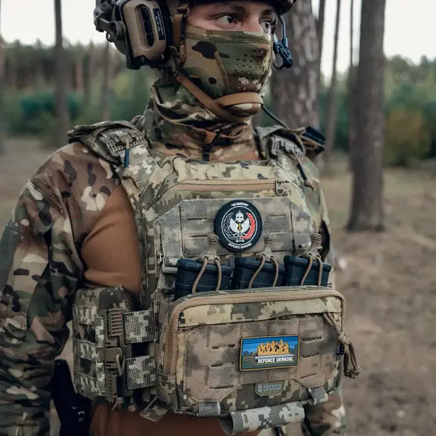 4 - Утилітарний Адмін-підсумок під 3 АК/AR Піксель MOLLE