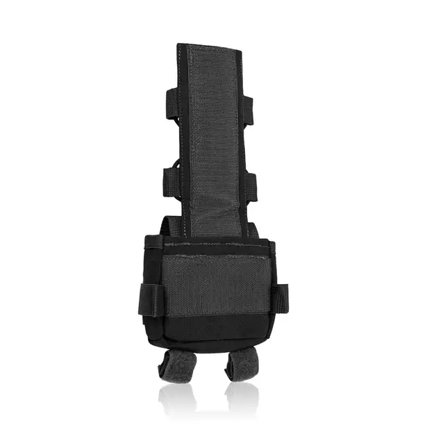 3 - Підсумок-противага для шолома (кріплення на тилову частину). Cordura 1000D. Чорний