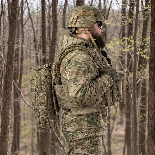 9 - Тактичний рюкзак на 10л. Cordura 1000D. Мультикам