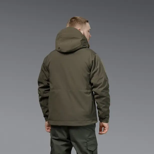 5 - Куртка тактична SoftShell APEX Shield Storm. Осінь-Весна Олива. Розмір S