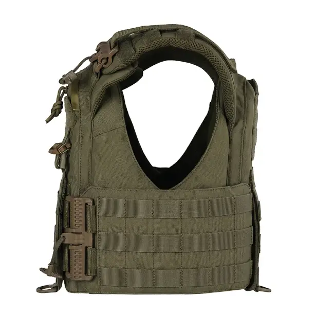4 - Плитоноска жіноча Warmor gen.3 FL SPECPROM (for Ladies). Без підсумків. Зі швидким боковим та верхнім скиданням (без плит). Олива