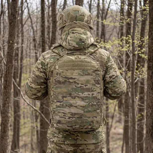 10 - Тактичний рюкзак на 10л. Cordura 1000D. Мультикам