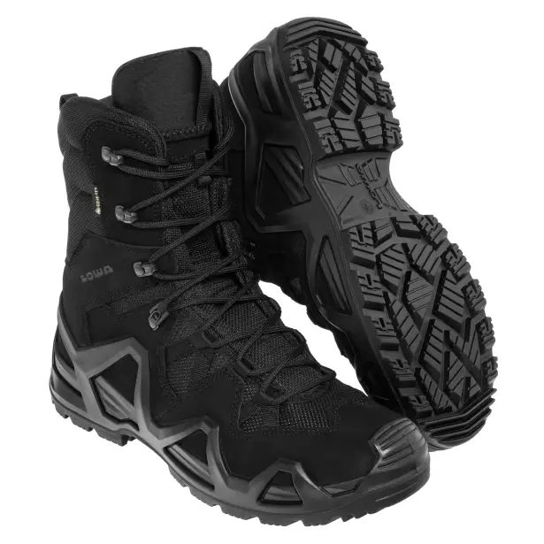 1 - Тактичні берці Lowa Zephyr HI MK2 Gore-Tex® MID TF. Чорний