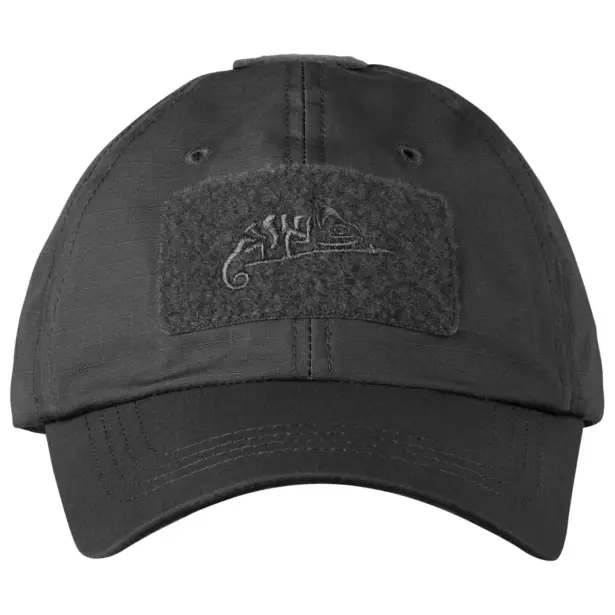 4 - Тактична кепка Helikon PolyCotton Ripstop. Чорний