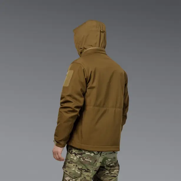 5 - Куртка тактична SoftShell APEX Shield Storm. Осінь-Весна Койот. Розмір S