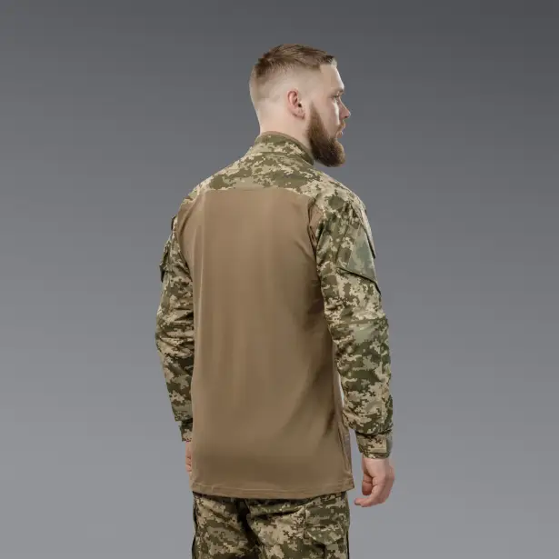 3 - Убакс BattleSkin Regular. Тактична сорочка. Піксель. Розмір: L