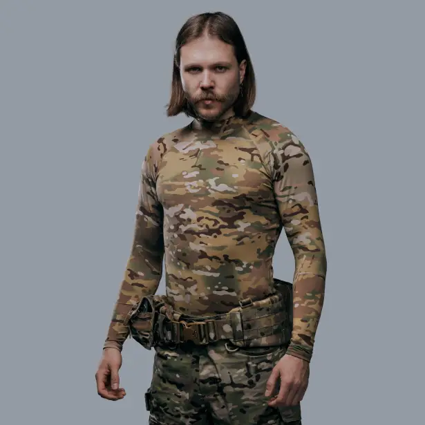 2 - Рашгард, колір Мультикам, поліестер. Розмір M