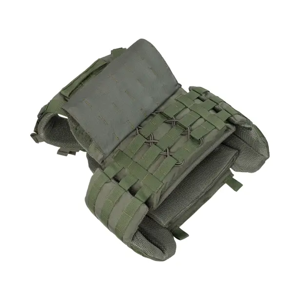 5 - Плитоноска TUR PRO Gen 2, система швидкого скидання. Molle. Колір Олива. Розмір M.