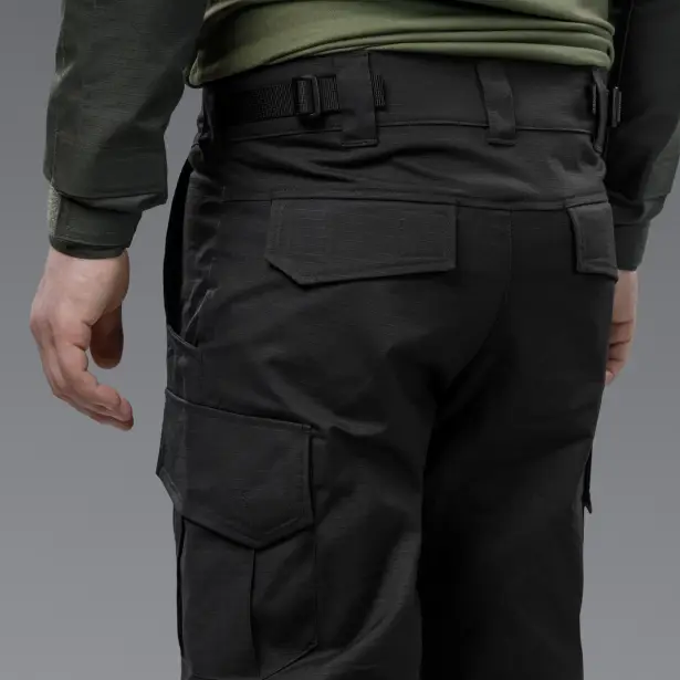 7 - Тактичні штани Battlegear Cargo. Колір Чорний. Розмір M