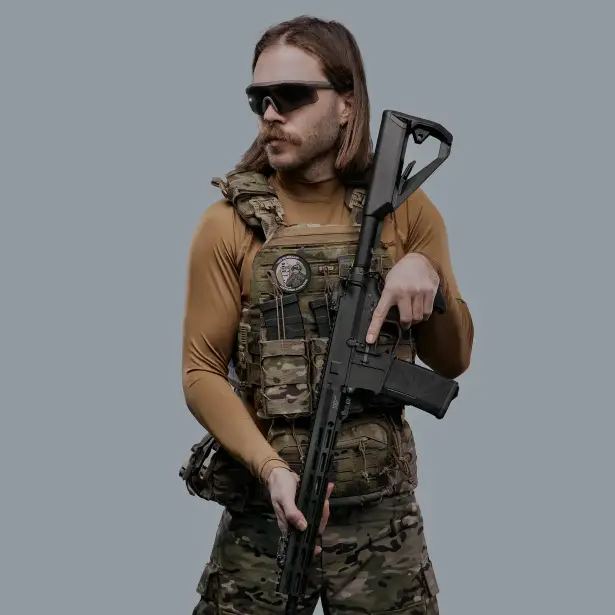 8 - Рашгард, колір Койот, поліестер. Розмір S
