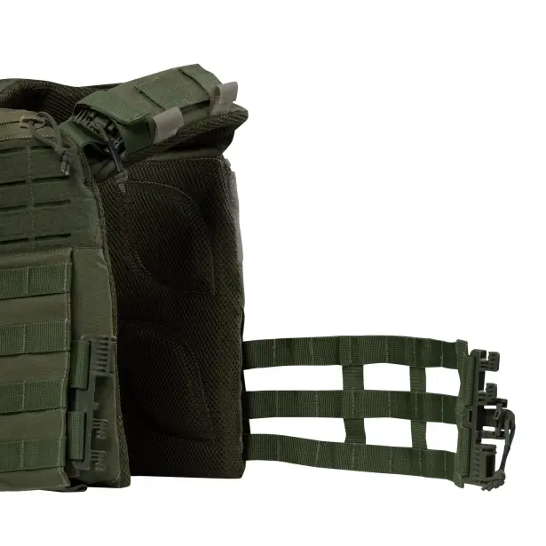 14 - Плитоноска TUR PRO Скелетон з системою швидкого скидання. Molle. Колір Олива.