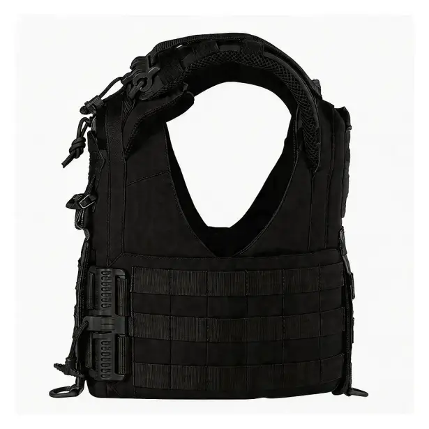 4 - Плитоноска жіноча Warmor gen.3 FL SPECPROM (for Ladies). Без підсумків. Зі швидким боковим та верхнім скиданням (без плит). Чорний