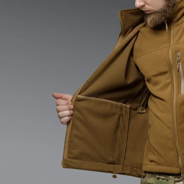 12 - Куртка тактична SoftShell APEX Shield Storm. Осінь-Весна Койот. Розмір S